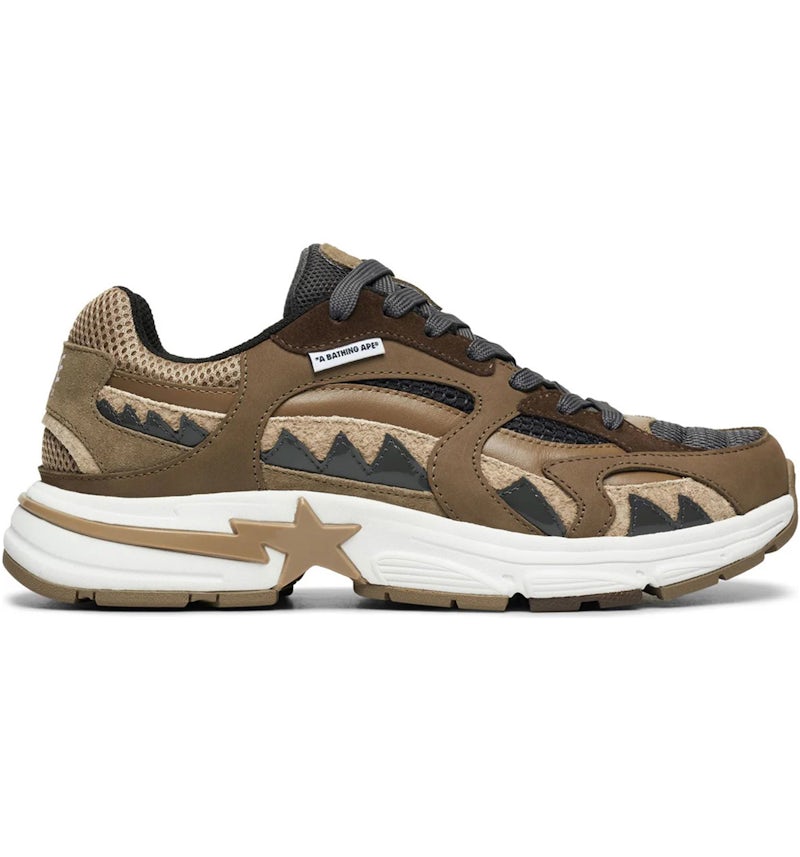 A Bathing Ape Shark Sta M2 Beige