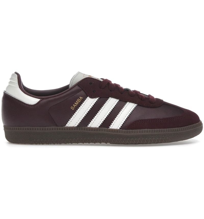adidas Samba OG Maroon Off White Gum (Women's)