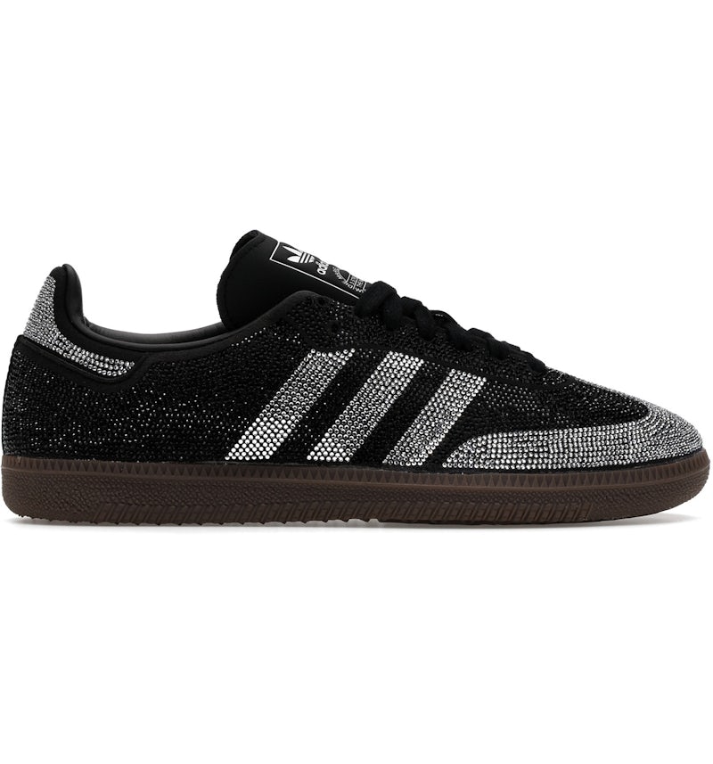 adidas Samba OG Rhinestone Black Silver (Women's)