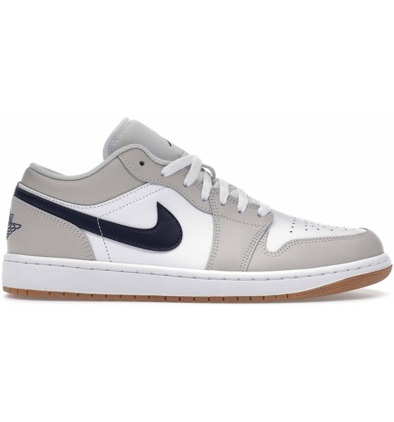 Jordan 1 Low Midnight Navy Neutral Grey