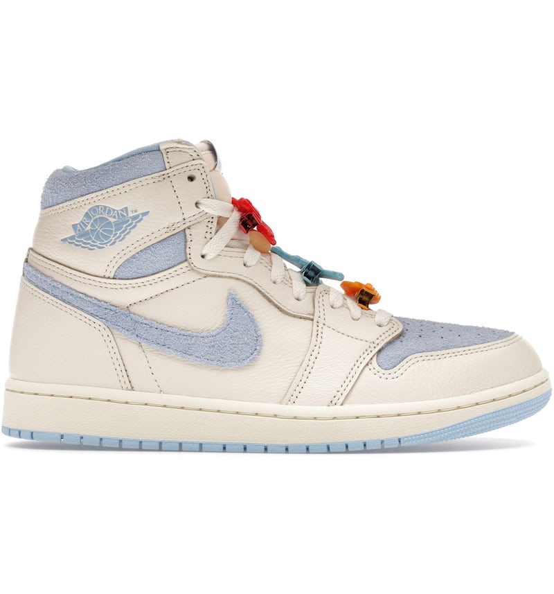 Jordan 1 Retro High OG Pale Ivory Psychic Blue (Women's)