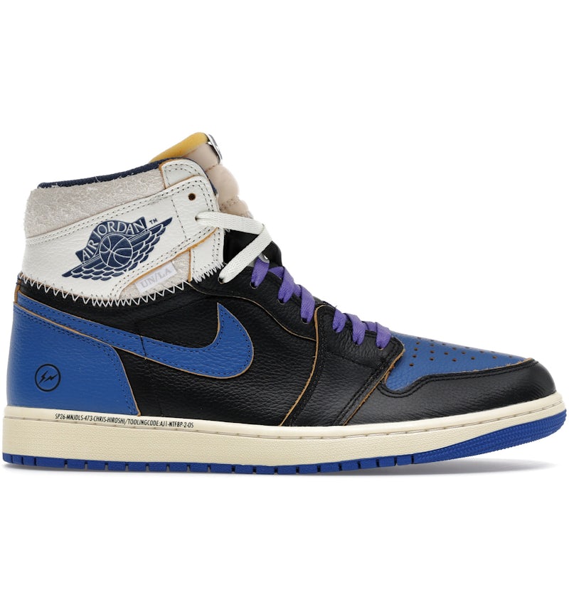 Jordan 1 Retro High OG SP Fragment x Union LA Sport Royal