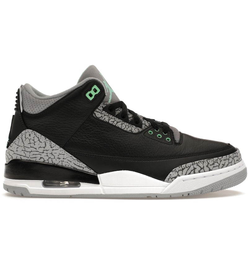 Jordan 3 Retro Green Glow