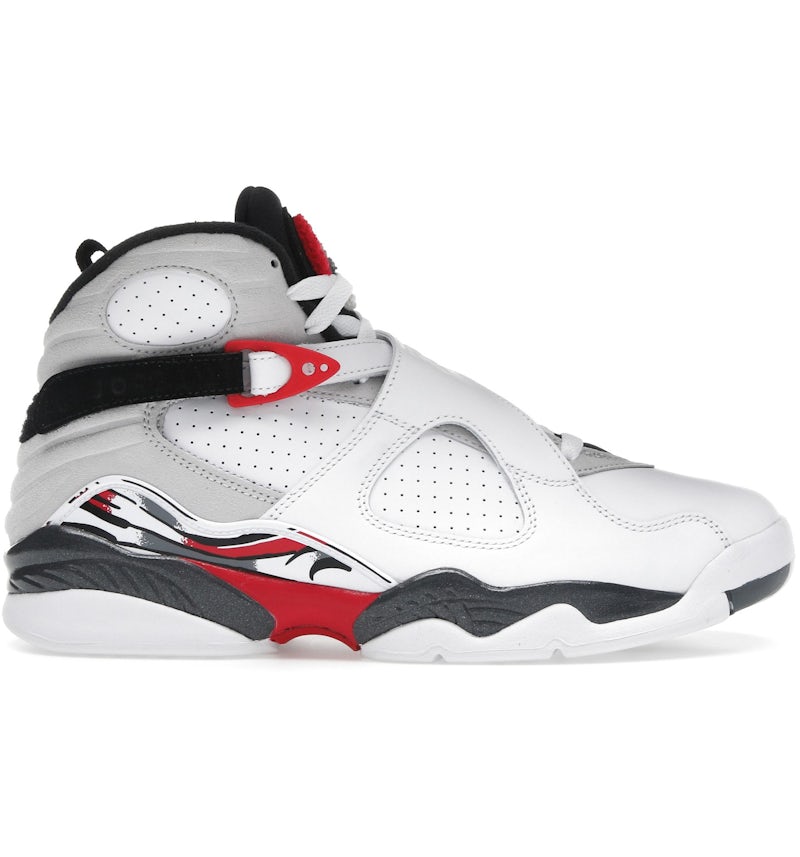 Jordan 8 Retro White True Red (2025)