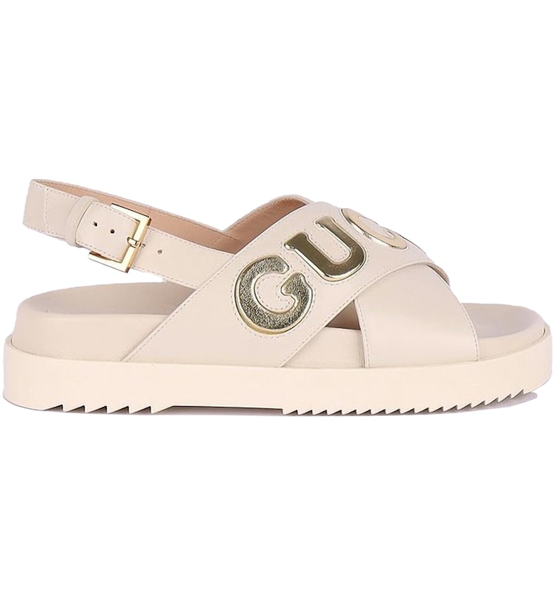 Gucci Crossover Sandal White (Women's)