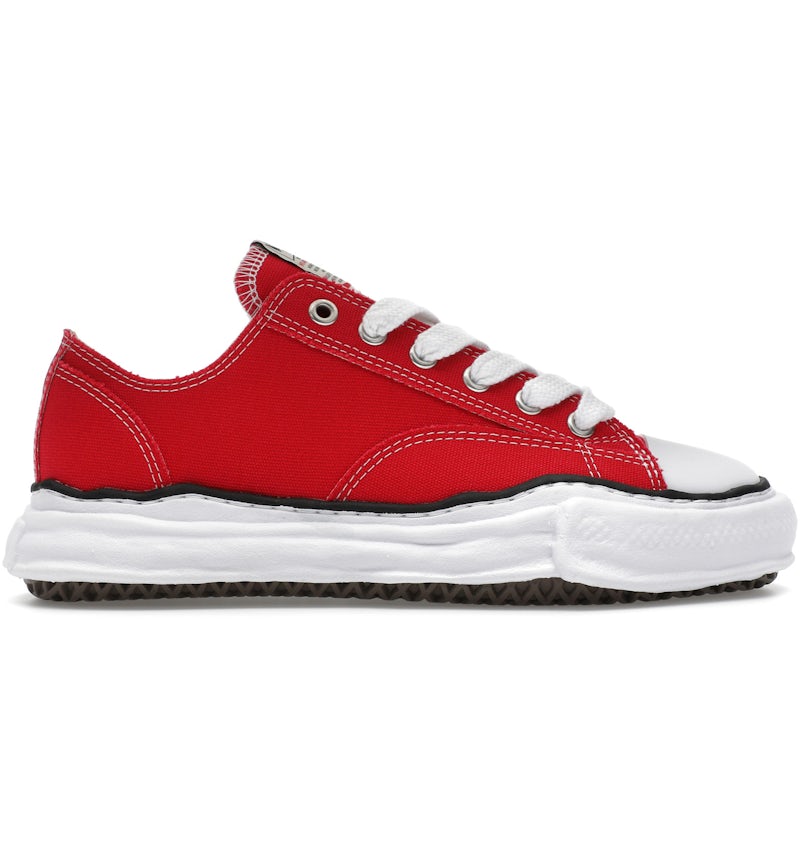 Maison Mihara Yasuhiro Peterson OG Sole Canvas Low Red