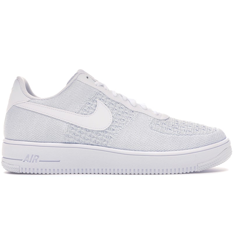 Nike Air Force 1 Flyknit 2 White Pure Platinum