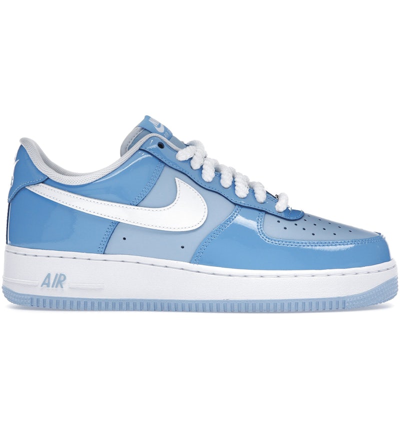 Nike Air Force 1 Low '07 LV8 Phychic Blue White Patent