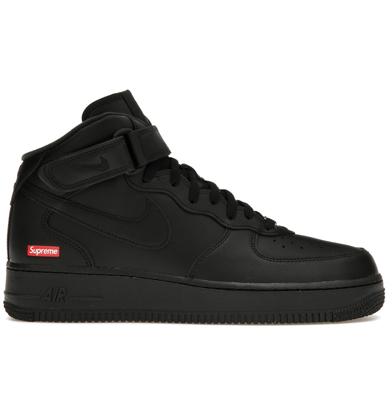 Nike Air Force 1 Mid Supreme Black