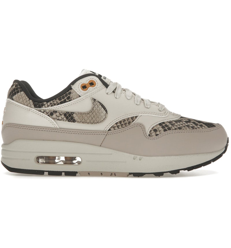 Nike Air Max 1 Snakeskin Light Orewood Brown (Women's)