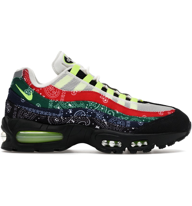 Nike Air Max 95 OG Big Bubble Neon Paisley Bandana