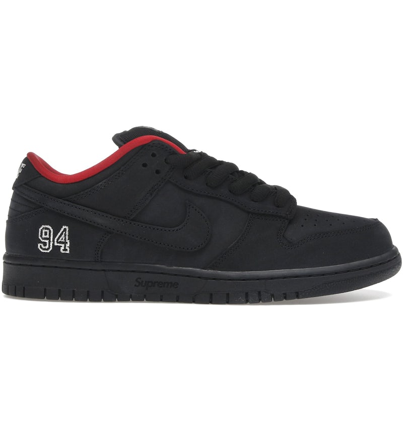 Nike SB Dunk Low Supreme 94 Black