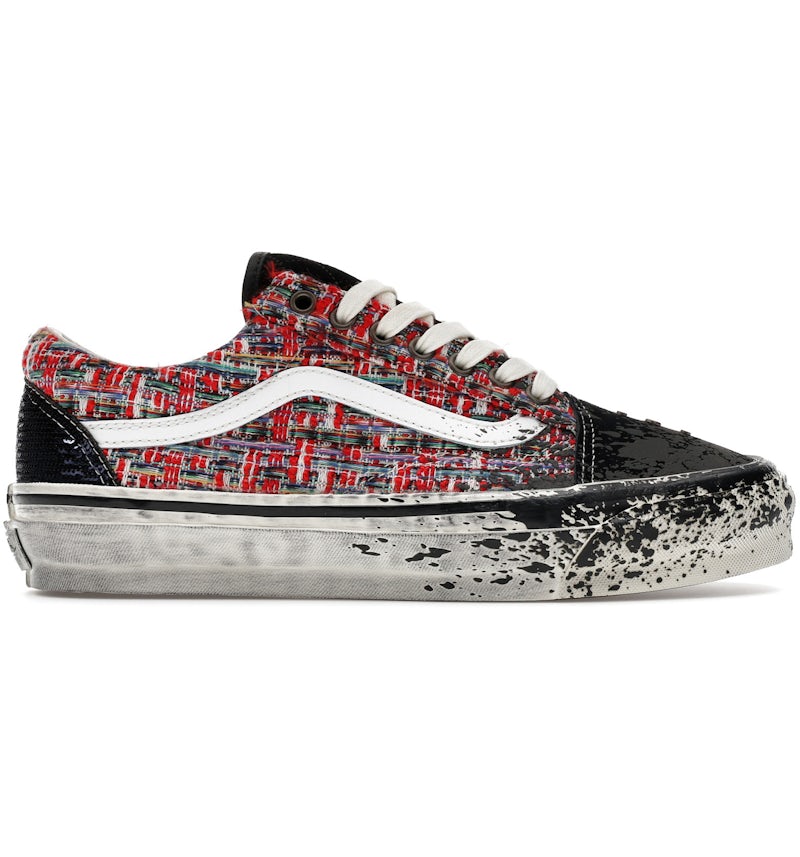 Vans Premium Old Skool Charms Red Black